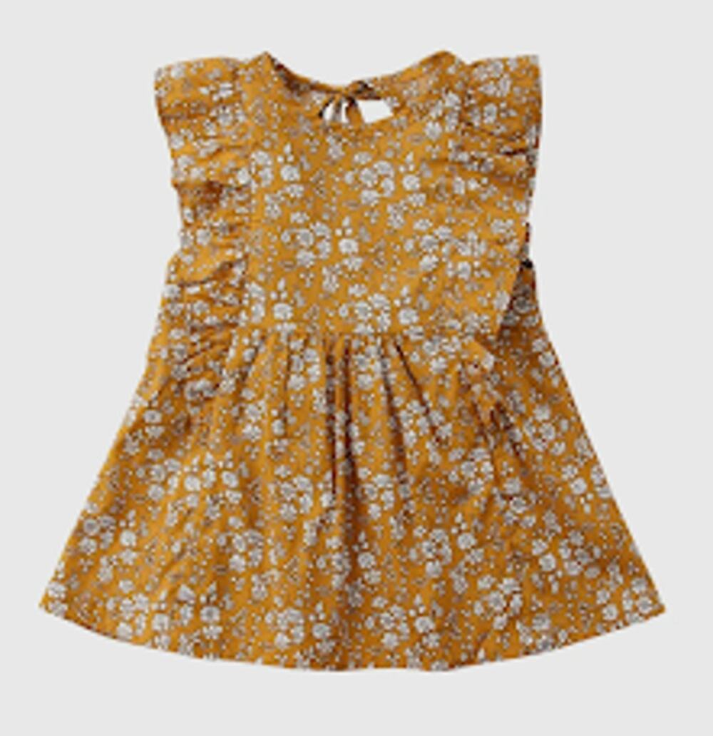Girls Ruffled Dress Size 12M